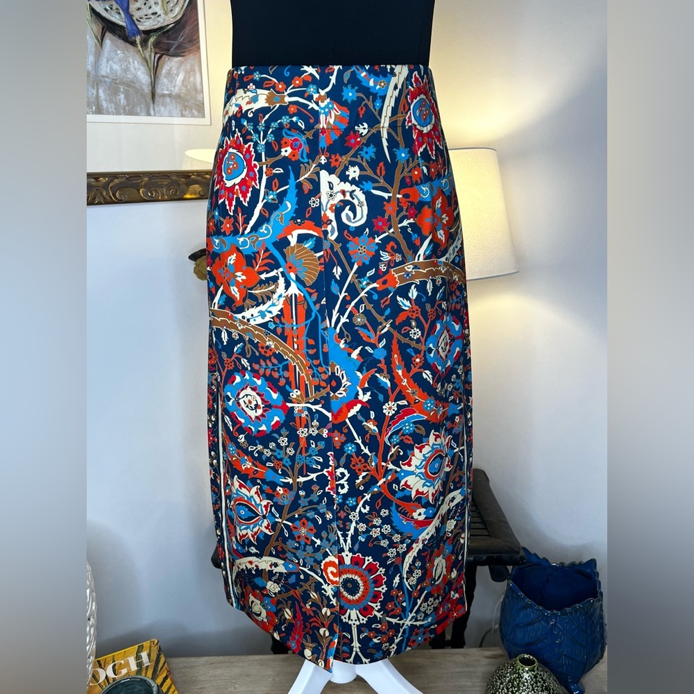NWOT Gretchen Scott Jersey Pencil Skirt - Magic Carpet Size Large - Picture 8 of 13